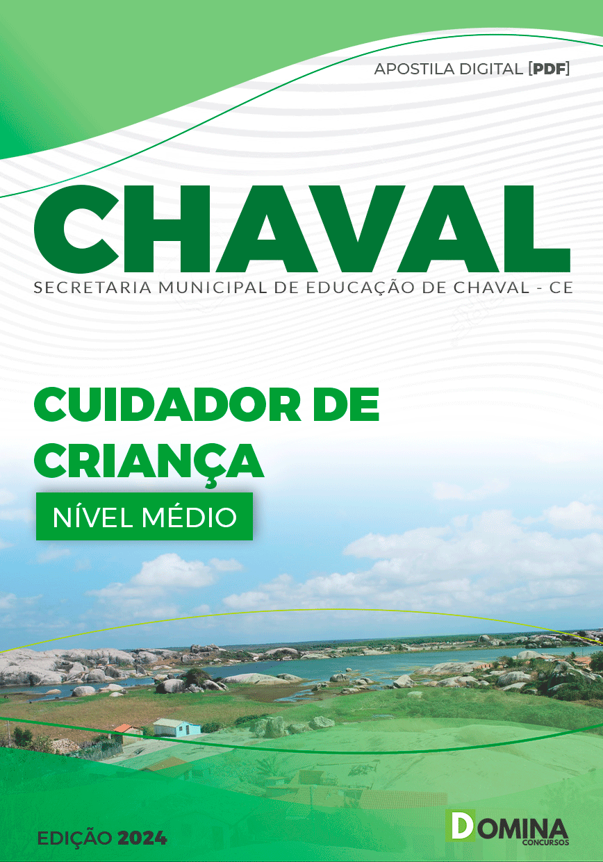 Apostila Concurso Pref Chaval CE 2024 Cuidador Criança