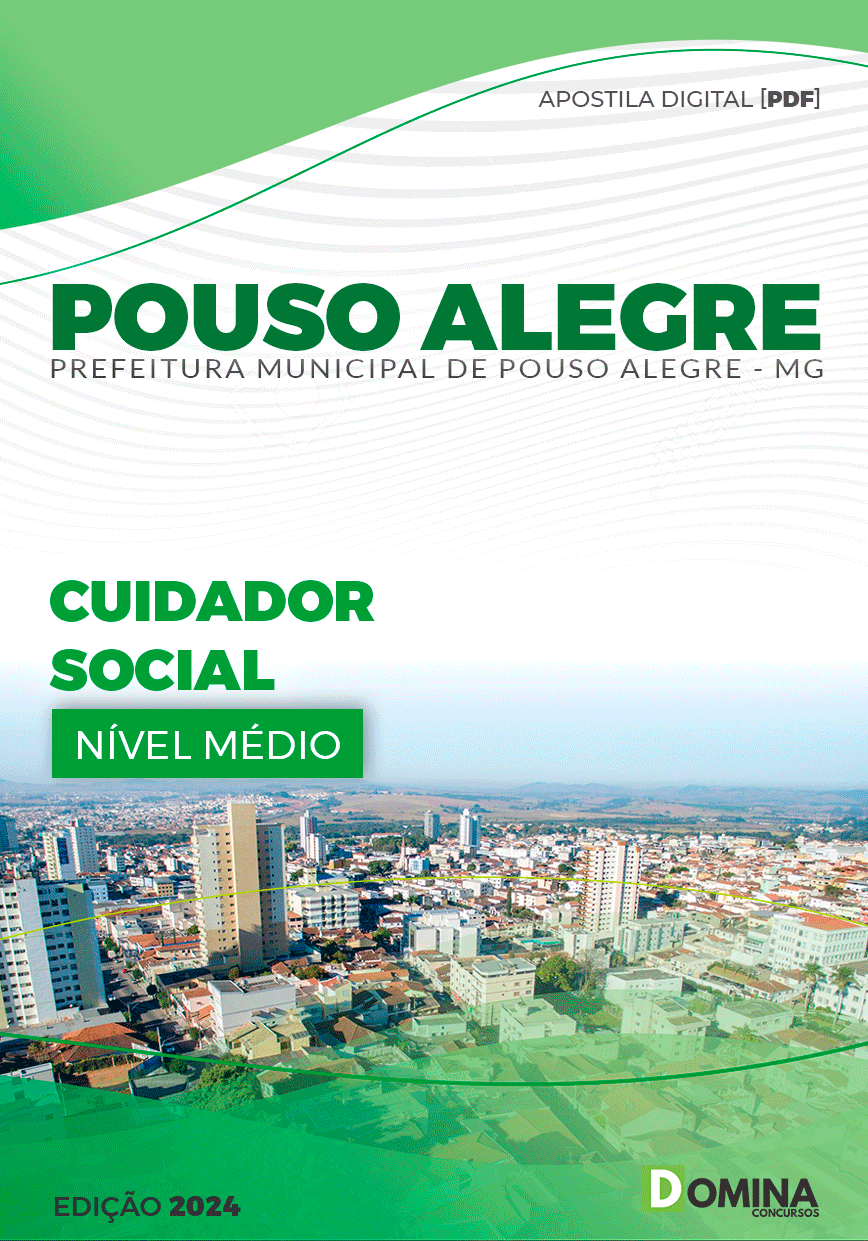 Apostila Pref Pouso Alegre MG 2024 Cuidador Social