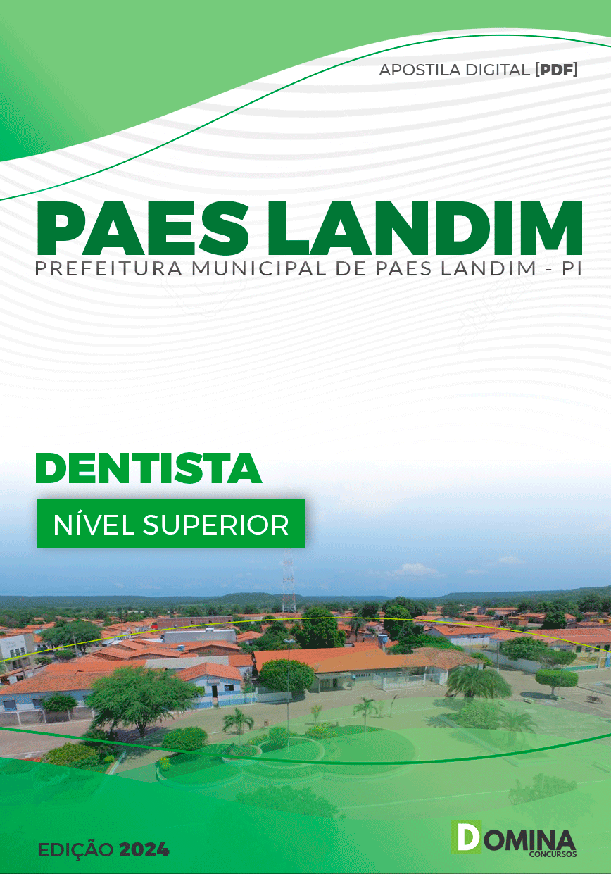 Apostila Pref Paes Landim PI 2024 Dentista
