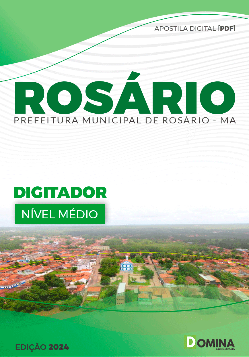 Apostila Pref Rosário MA 2024 Digitador