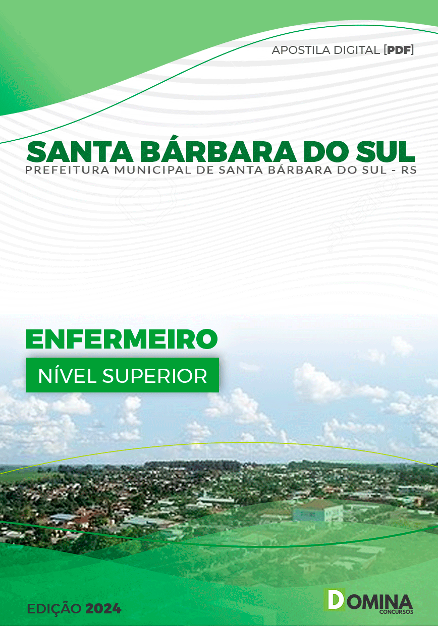 Pref Santa Bárbara do Sul RS 2024 Enfermeiro