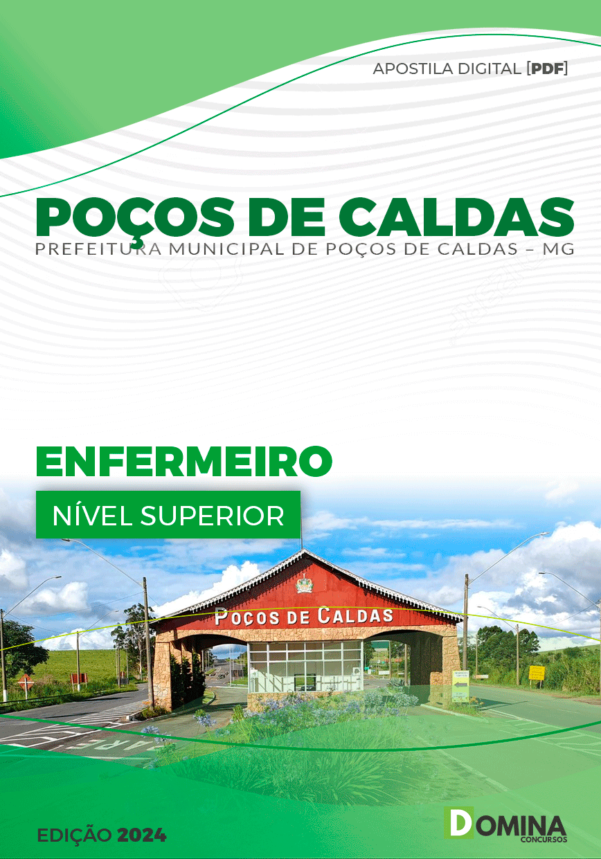 Apostila Pref Poços de Caldas MG 2024 Enfermeiro