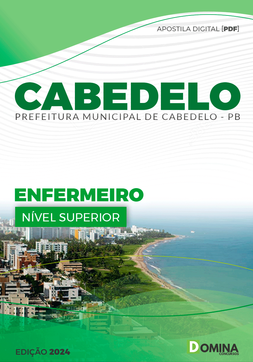 Apostila Pref Cabedelo PB 2024 Enfermeiro
