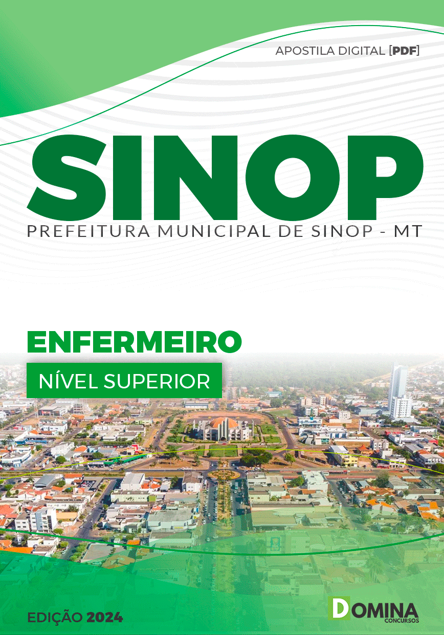 Apostila Pref Sinop MT 2024 Enfermeiro