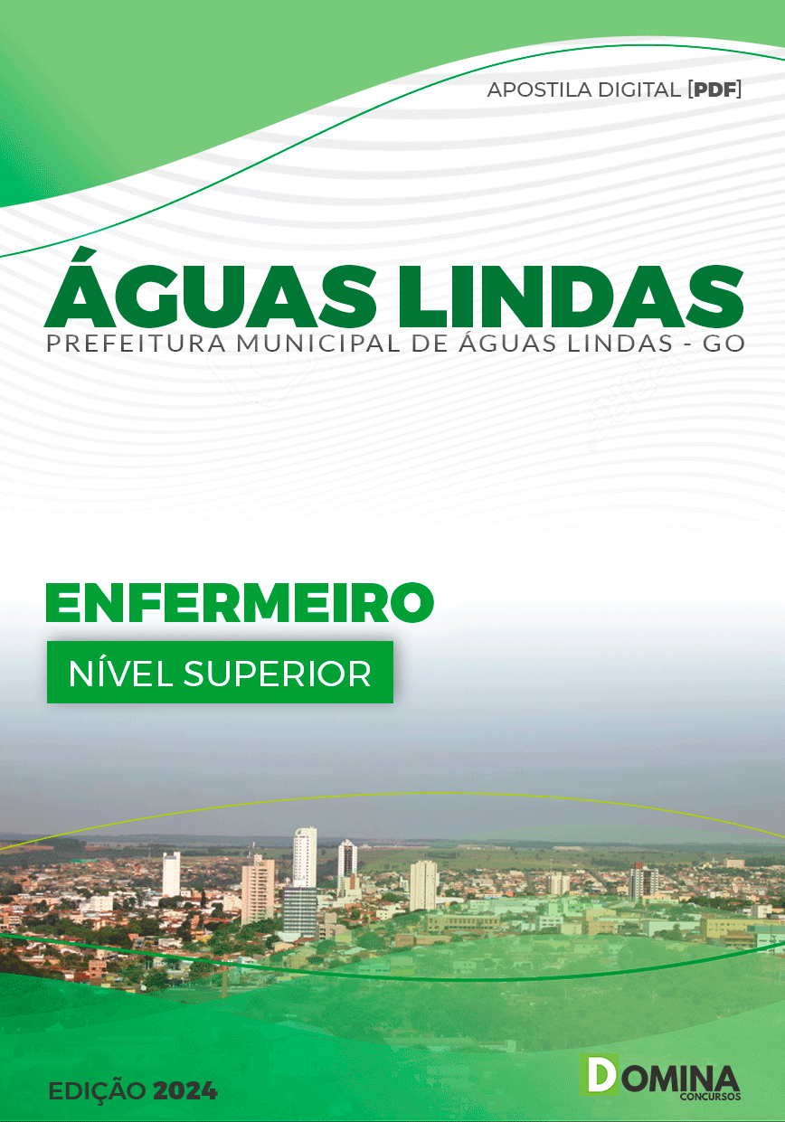 Apostila Pref Águas Lindas GO 2024 Enfermeiro