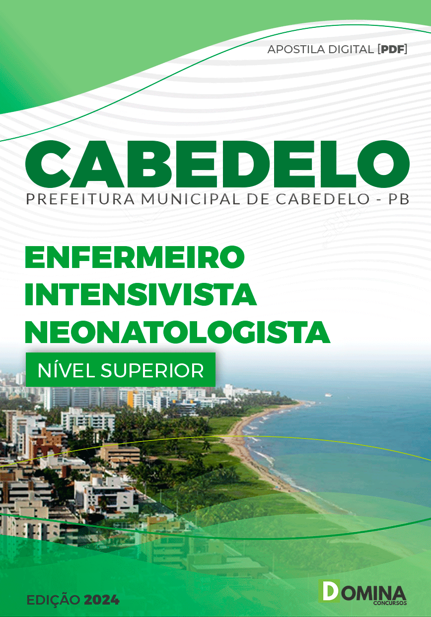 Apostila Pref Cabedelo PB 2024 Enfermeiro Neonatologista