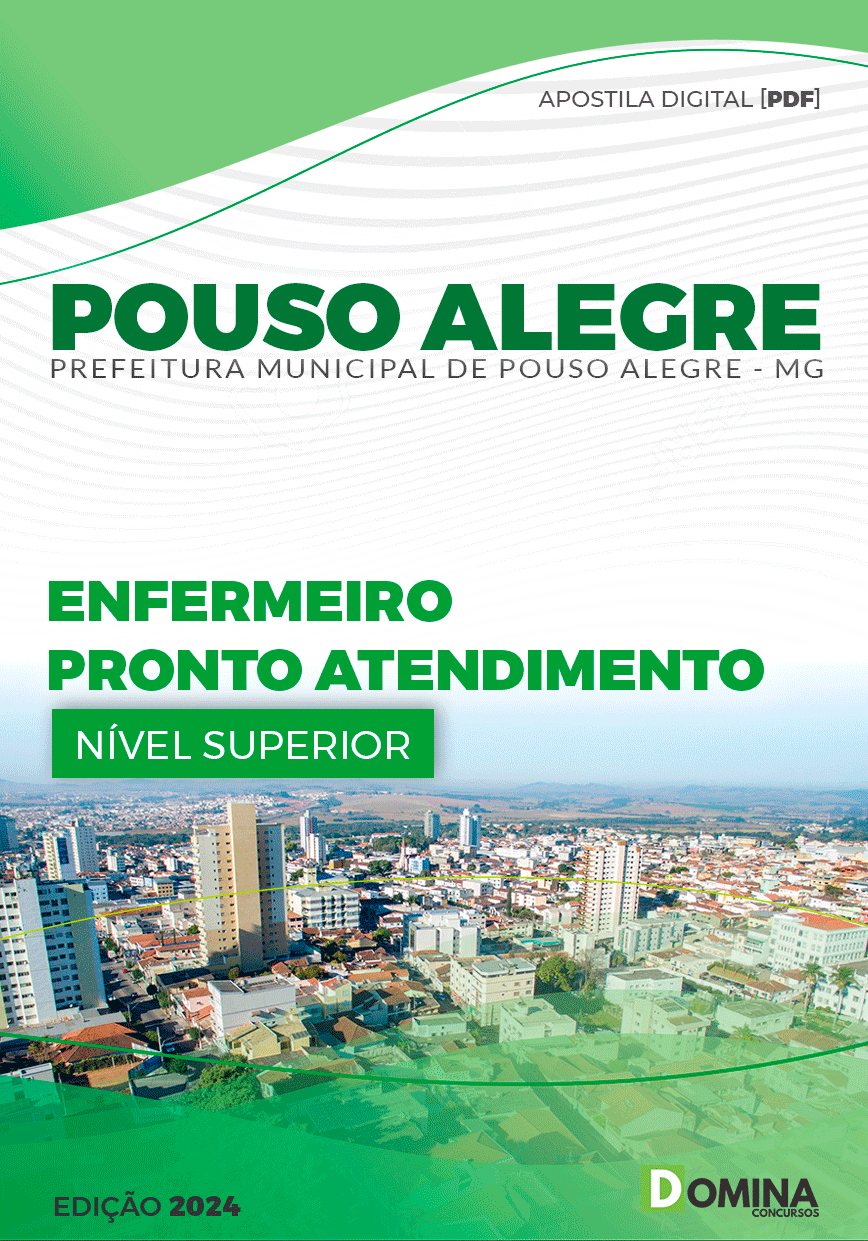 Pref Pouso Alegre MG 2024 Enfermeiro Pronto Atendimento
