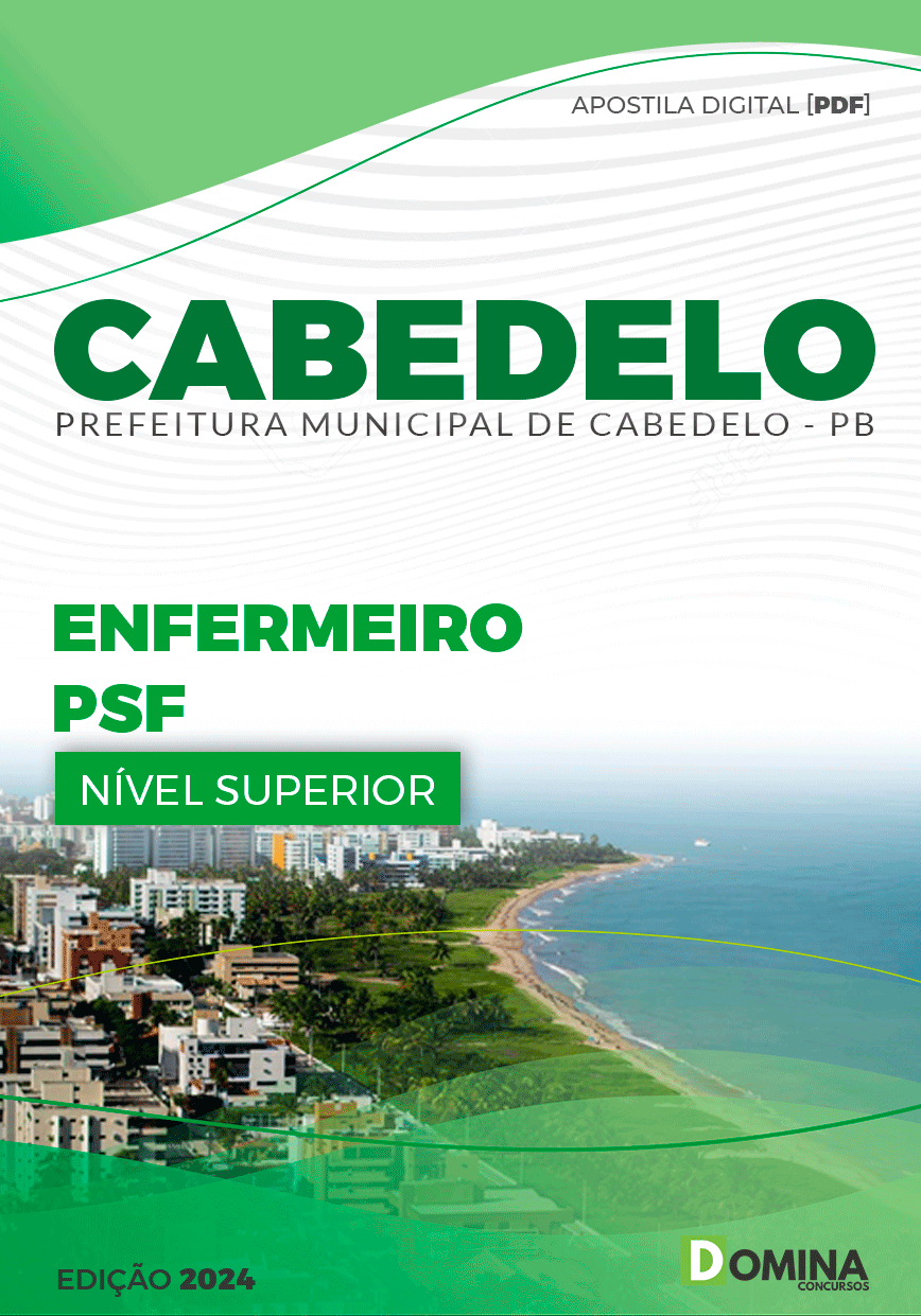 Apostila Pref Cabedelo PB 2024 Enfermeiro PSF