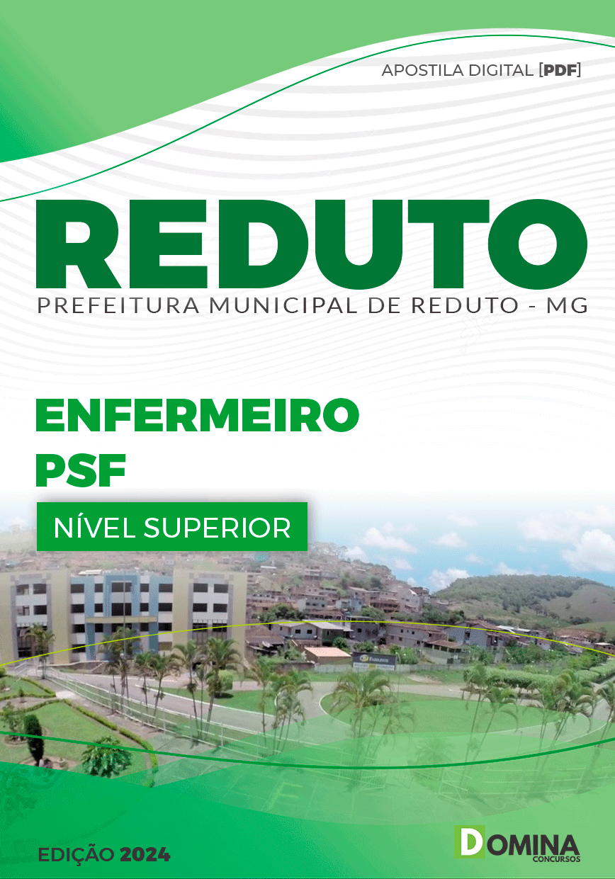 Apostila Pref Reduto MG 2024 Enfermeiro PSF