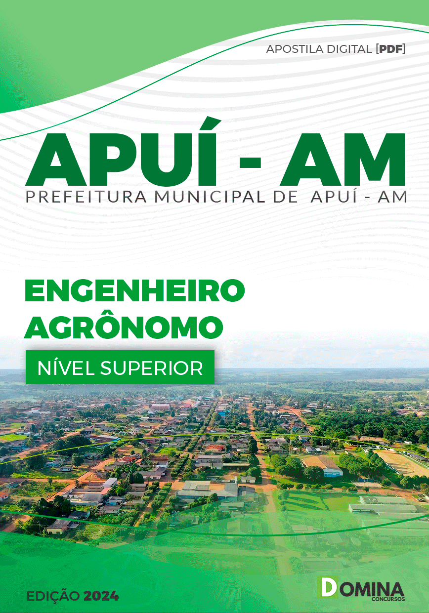 Apostila Concurso Pref Apuí AM 2024 Engenheiro Agrônomo