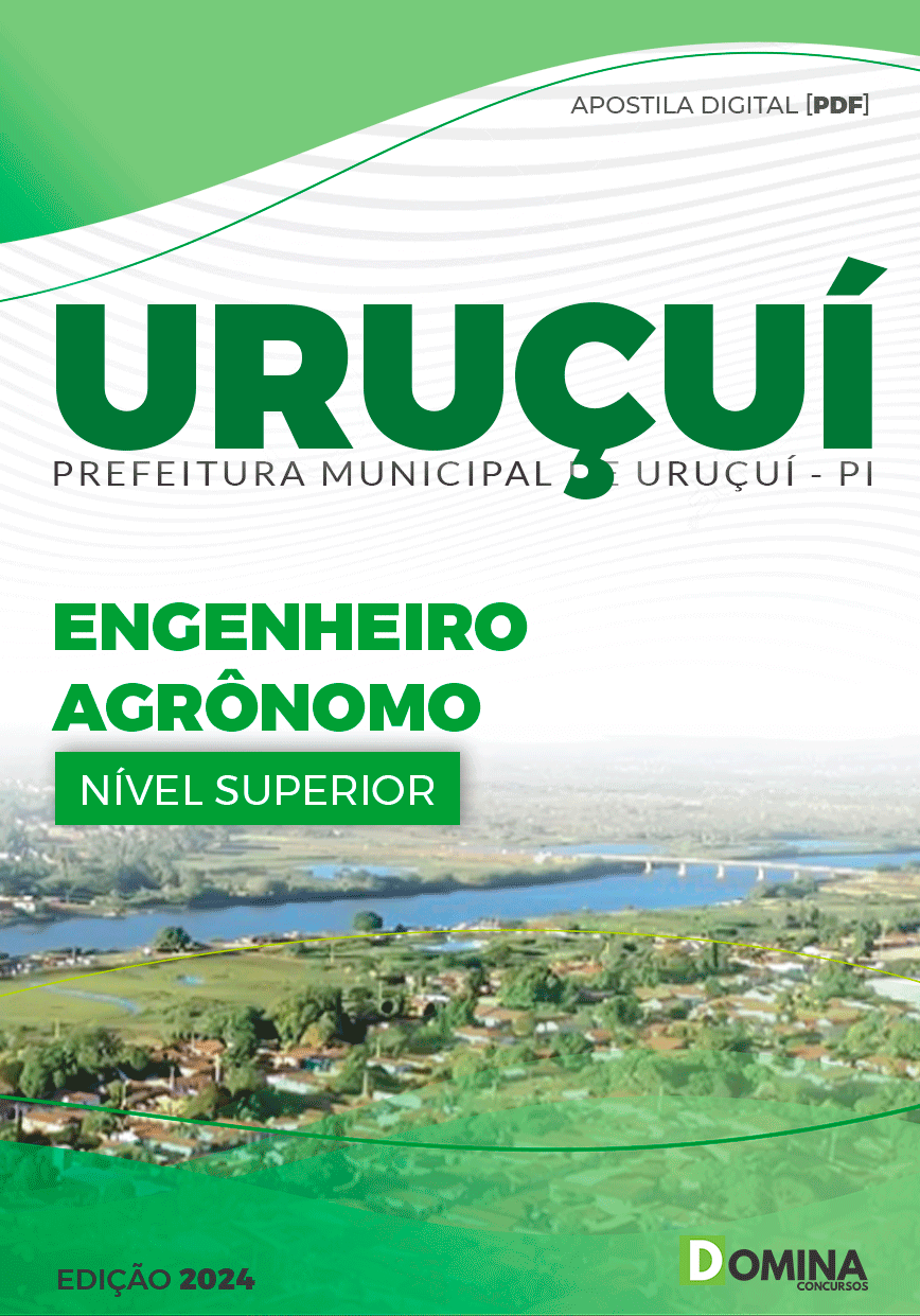 Apostila Pref Uruçuí PI 2024 Engenheiro Agrônomo