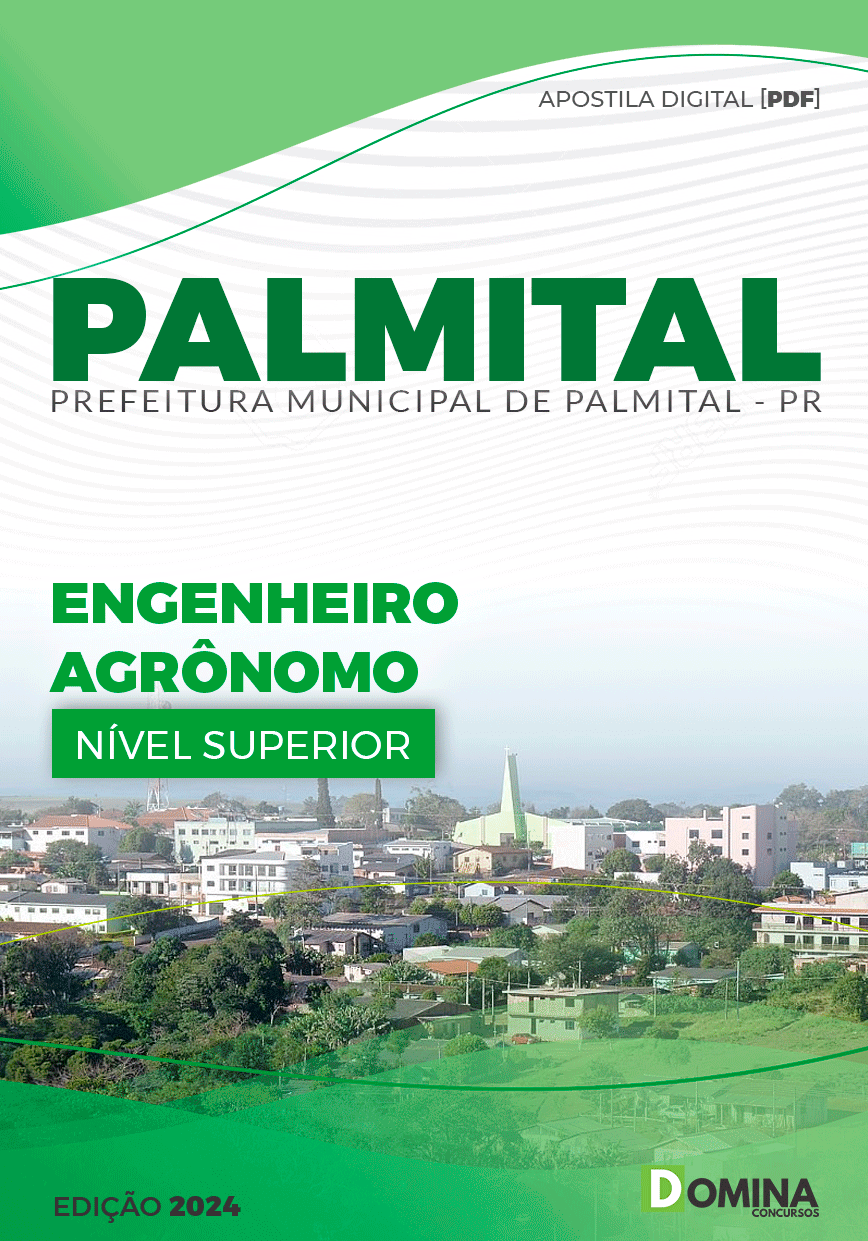Apostila Pref Palmital PR 2024 Engenheiro Agrônomo