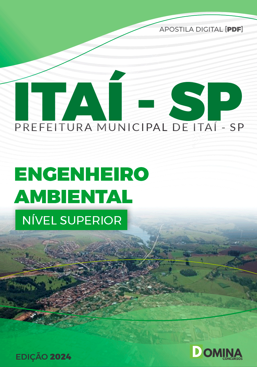 Apostila Pref Itaí SP 2024 Engenheiro Ambiental