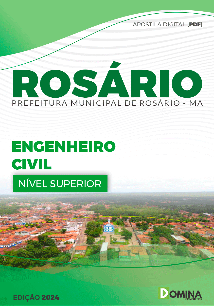 Apostila Pref Rosário MA 2024 Engenheiro Civil