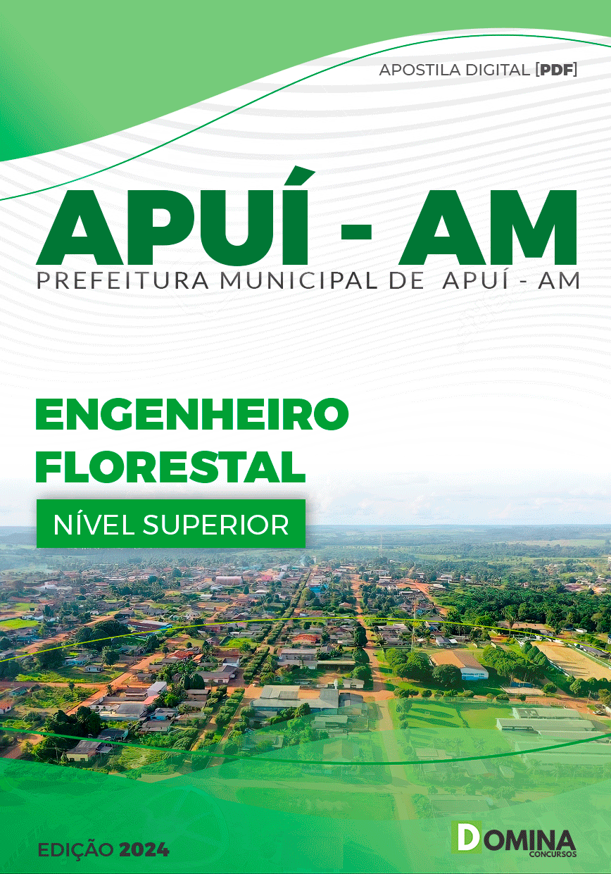 Apostila Concurso Pref Apuí AM 2024 Engenheiro Florestal