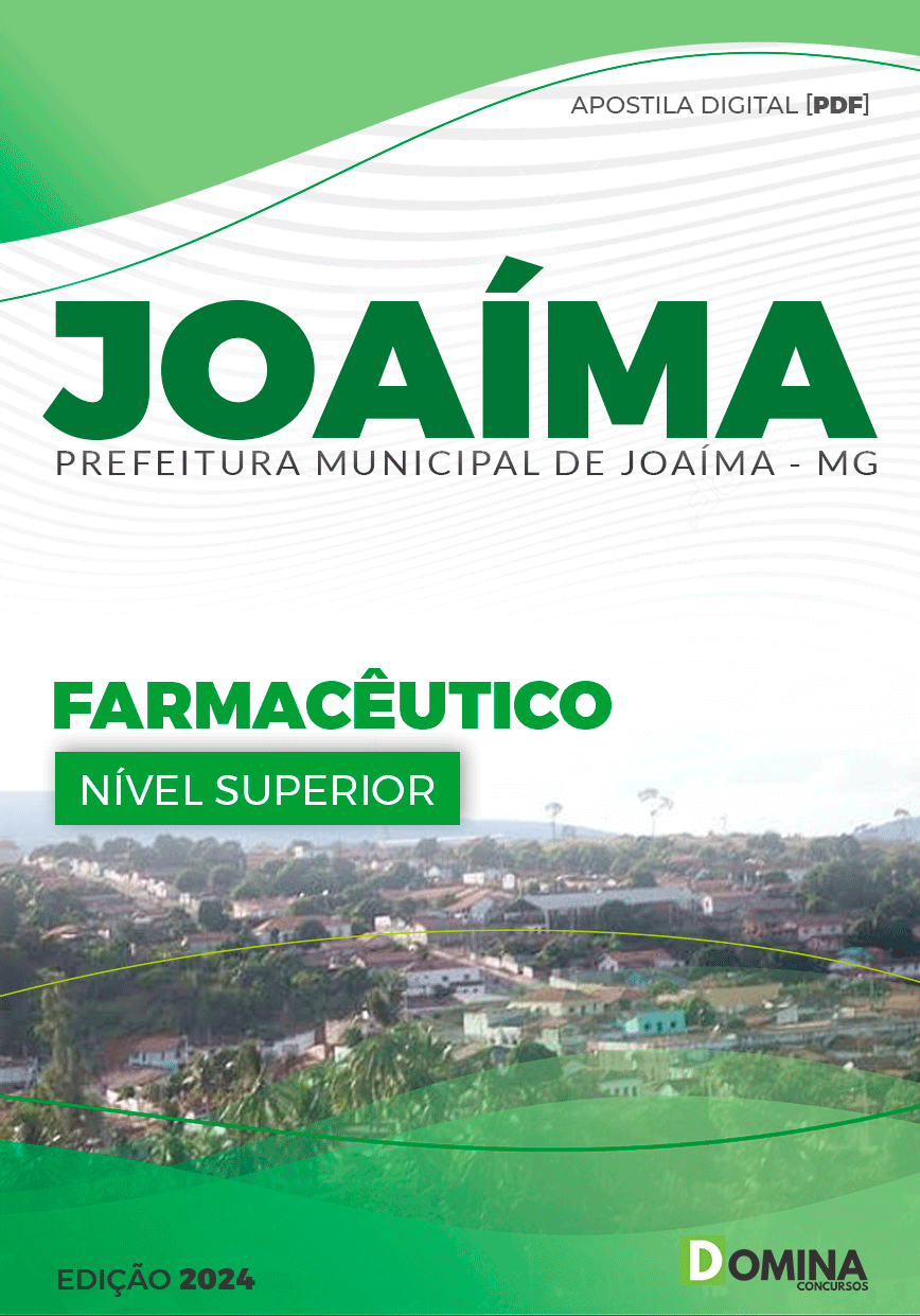 Apostila Pref Joaíma MG 2024 Farmacêutico