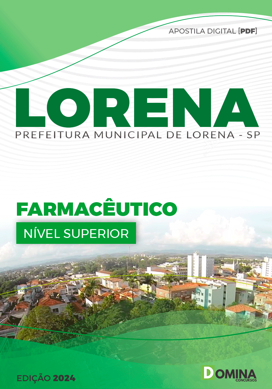 Apostila Pref Lorena SP 2024 Farmacêutico