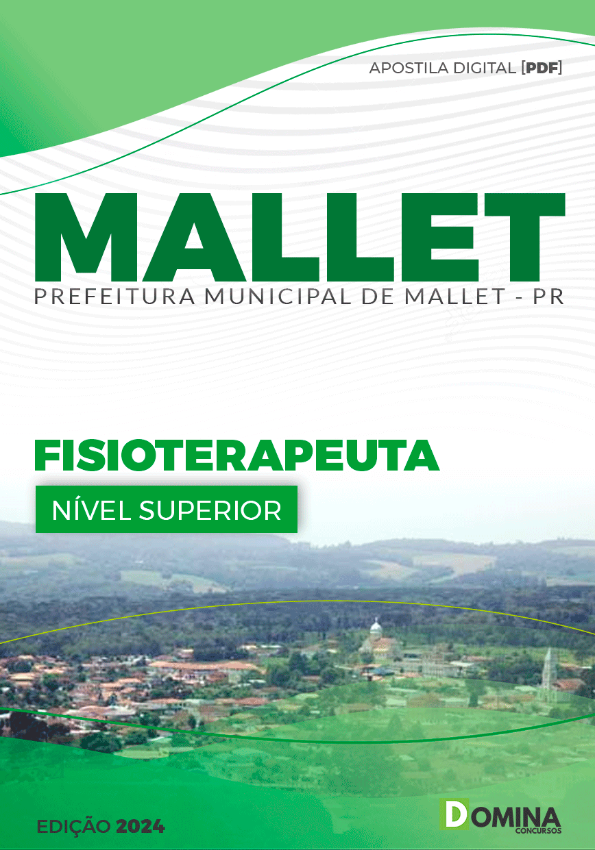 Apostila Pref Mallet PR 2024 Fisioterapeuta