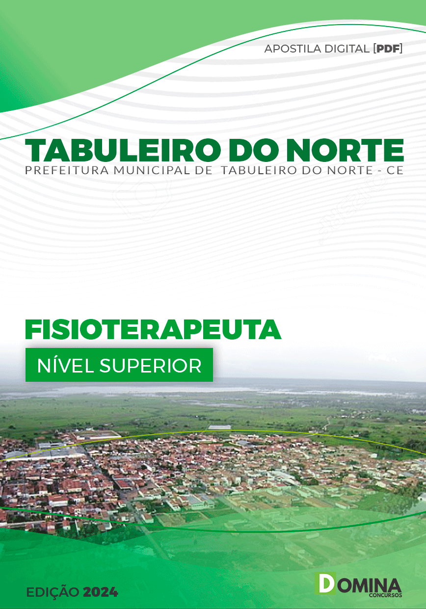 Apostila Pref Tabuleiro do Norte CE 2024 Fisioterapeuta