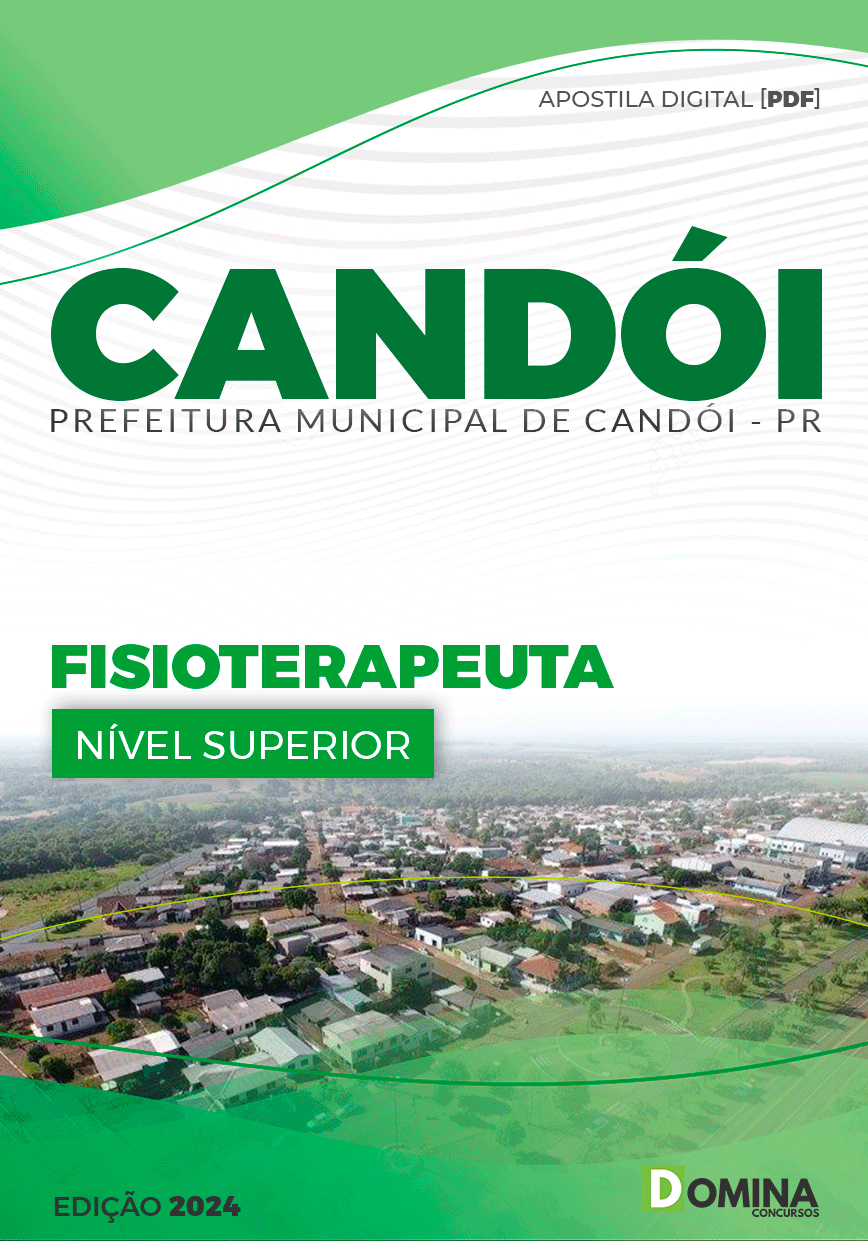Apostila Concurso Pref Candói PR 2024 Fisioterapeuta