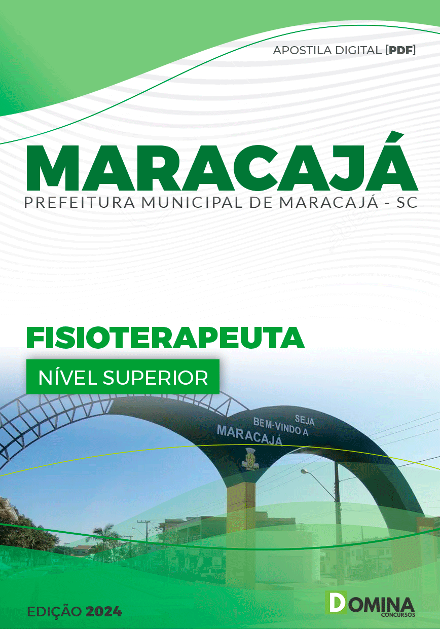 Apostila Concurso Pref Maracajá SC 2024 Fisioterapeuta