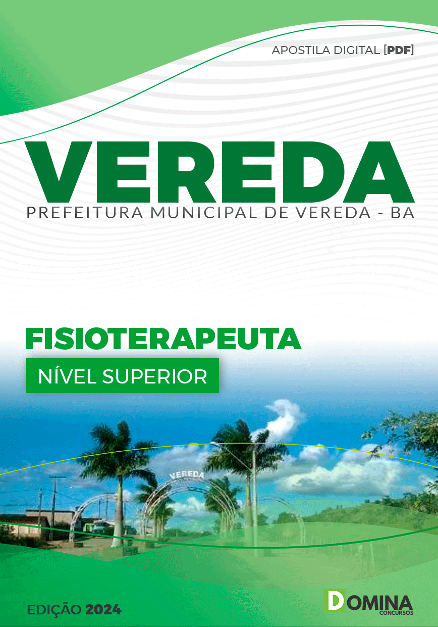 Apostila Pref Vereda BA 2024 Fisioterapeuta