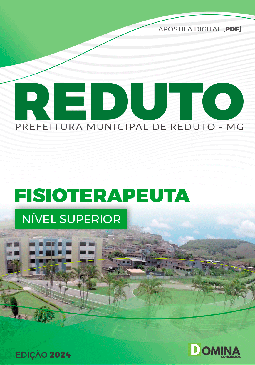 Apostila Pref Reduto MG 2024 Fisioterapeuta
