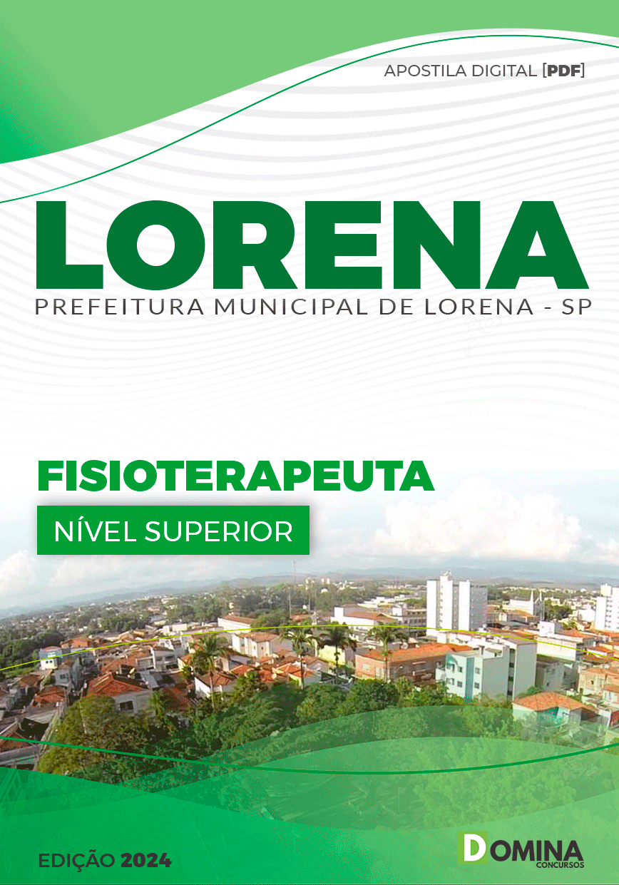 Apostila Pref Lorena SP 2024 Fisioterapeuta