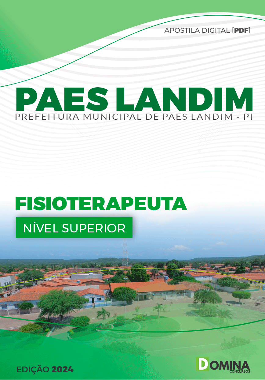 Apostila Pref Paes Landim PI 2024 Fisioterapeuta