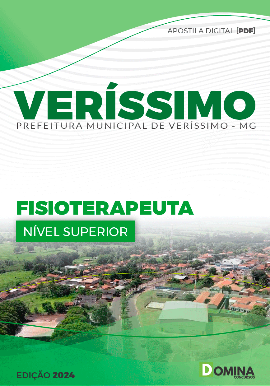 Apostila Pref Veríssimo MG 2024 Fisioterapeuta