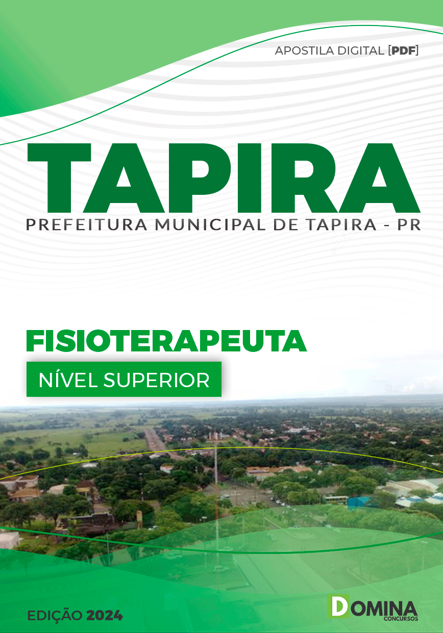 Apostila Concurso Pref Tapira PR 2024 Fisioterapeuta