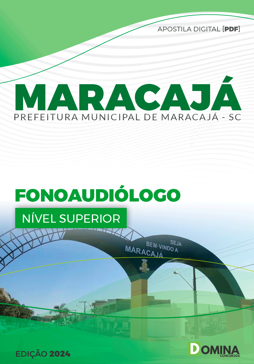 Apostila Concurso Pref Maracajá SC 2024 Fonoaudiólogo
