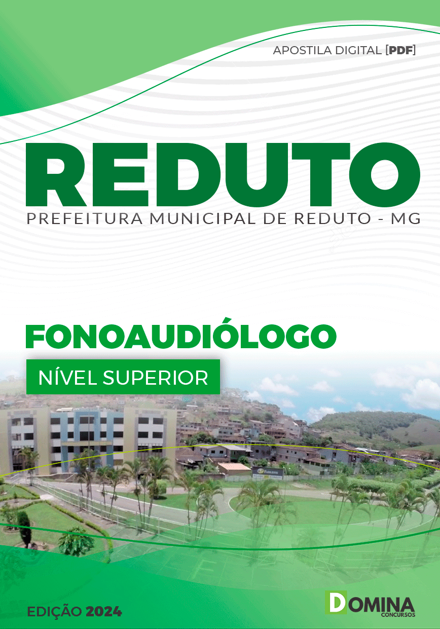 Apostila Pref Reduto MG 2024 Fonoaudiólogo