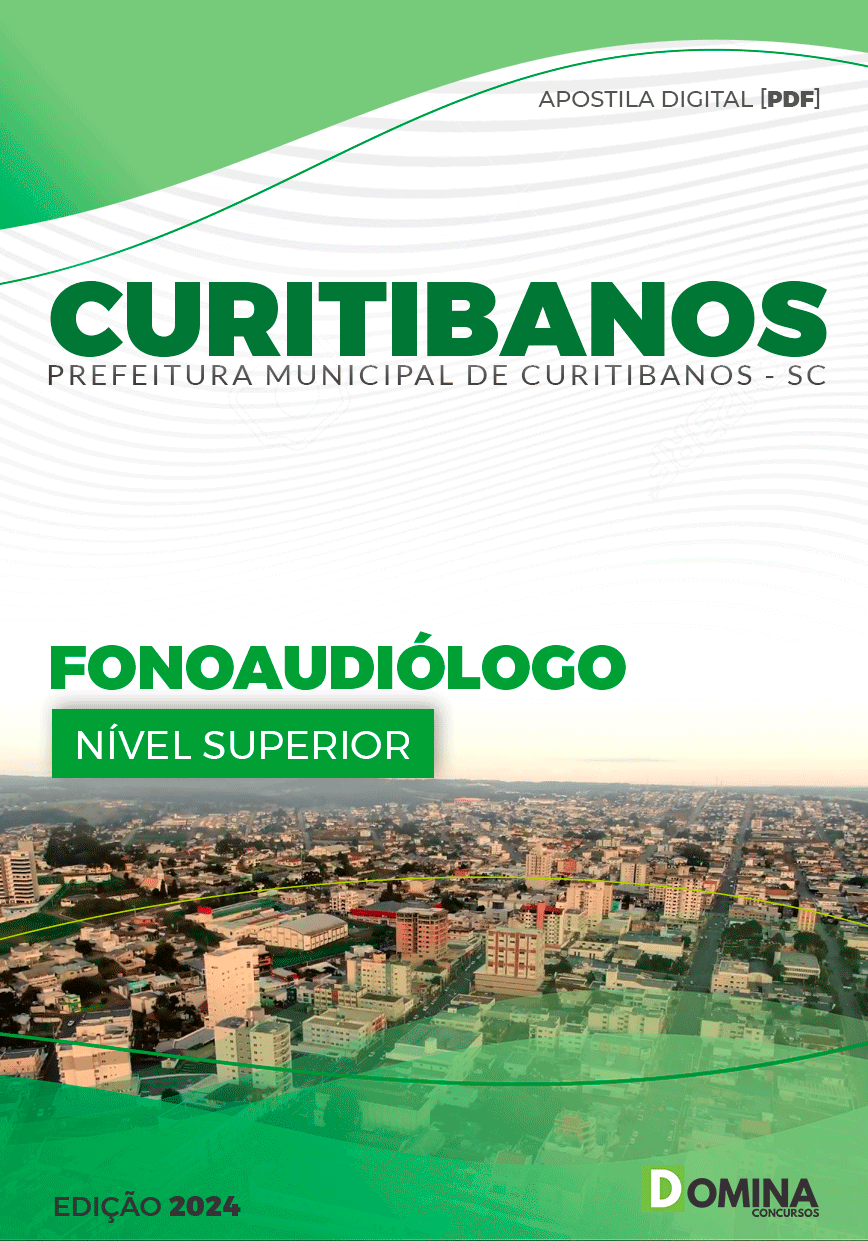 Apostila Pref Curitibanos SC 2024 Fonoaudiólogo