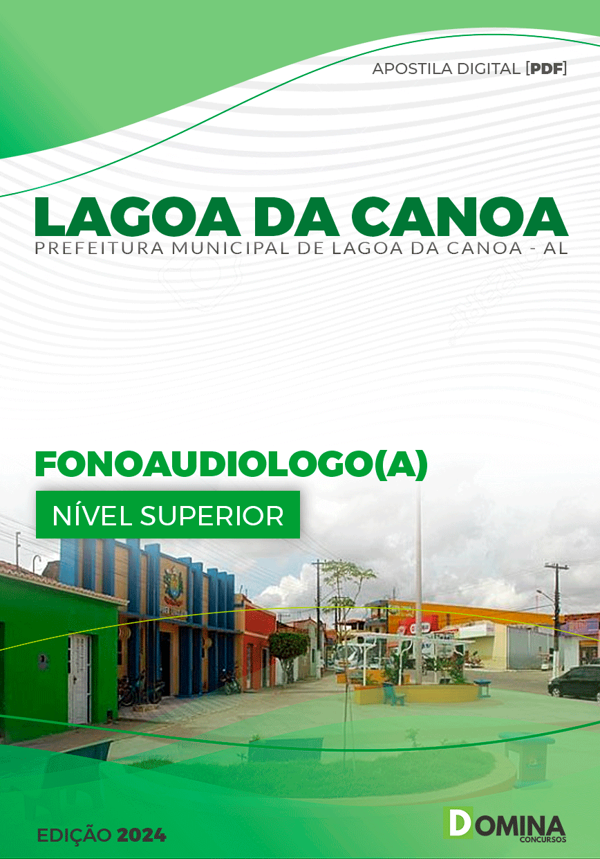 Apostila Pref Lagoa da Canoa AL 2024 Fonoaudiólogo