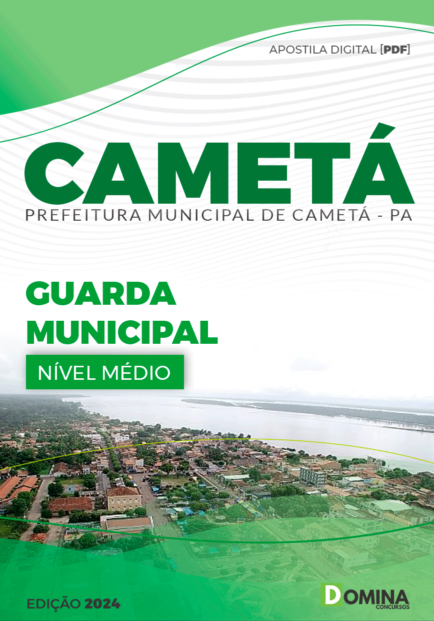 Apostila Pref Cametá PA 2024 Guarda Municipal