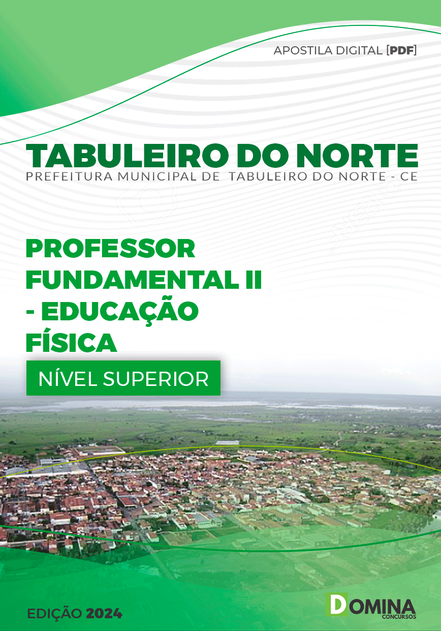 Apostila Pref Tabuleiro do Norte CE 2024 Professor II Educação Física