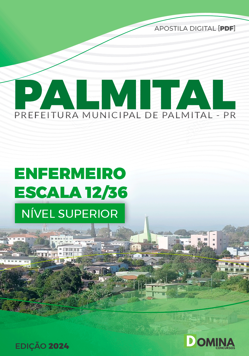 Apostila Pref Palmital PR 2024 Enfermeiro Escala