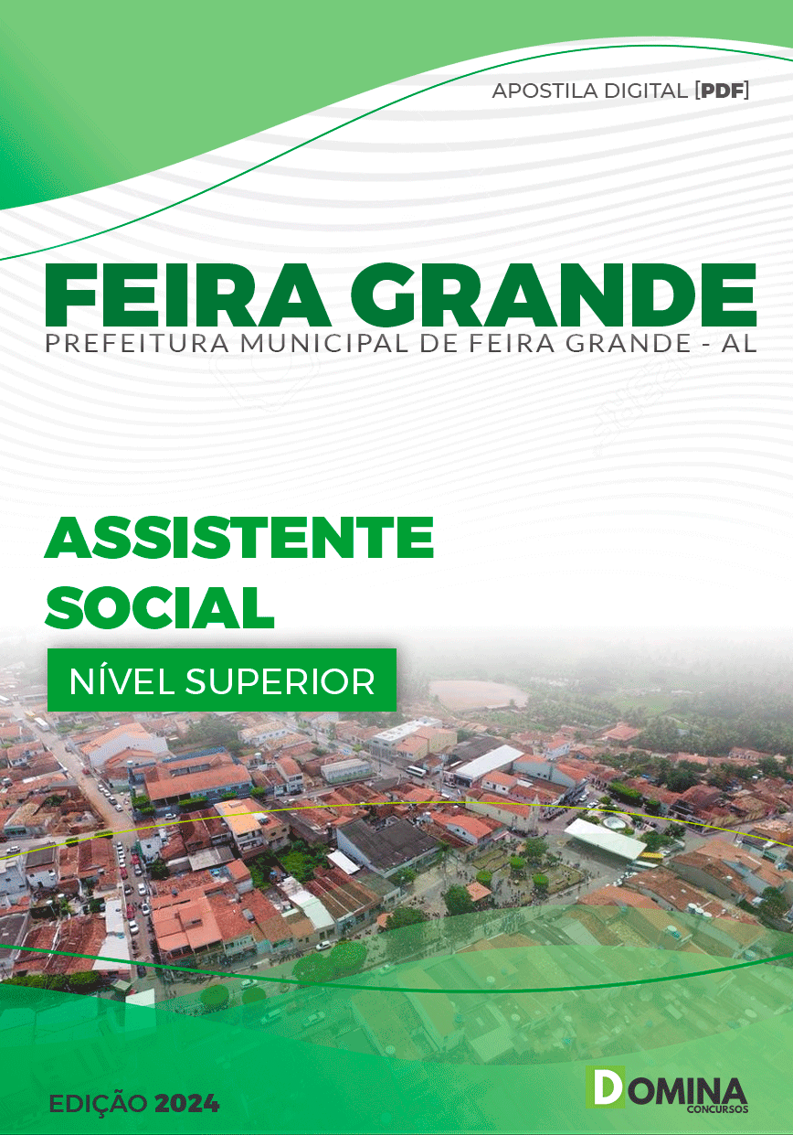 Apostila Pref Feira Grande AL 2024 Assistente Social