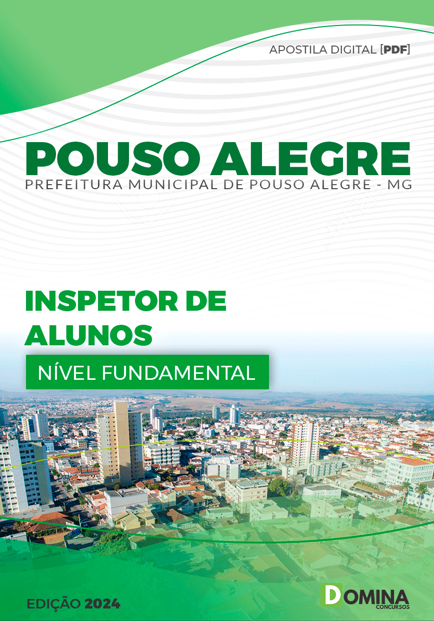 Apostila Pref Pouso Alegre MG 2024 Inspetor de Alunos