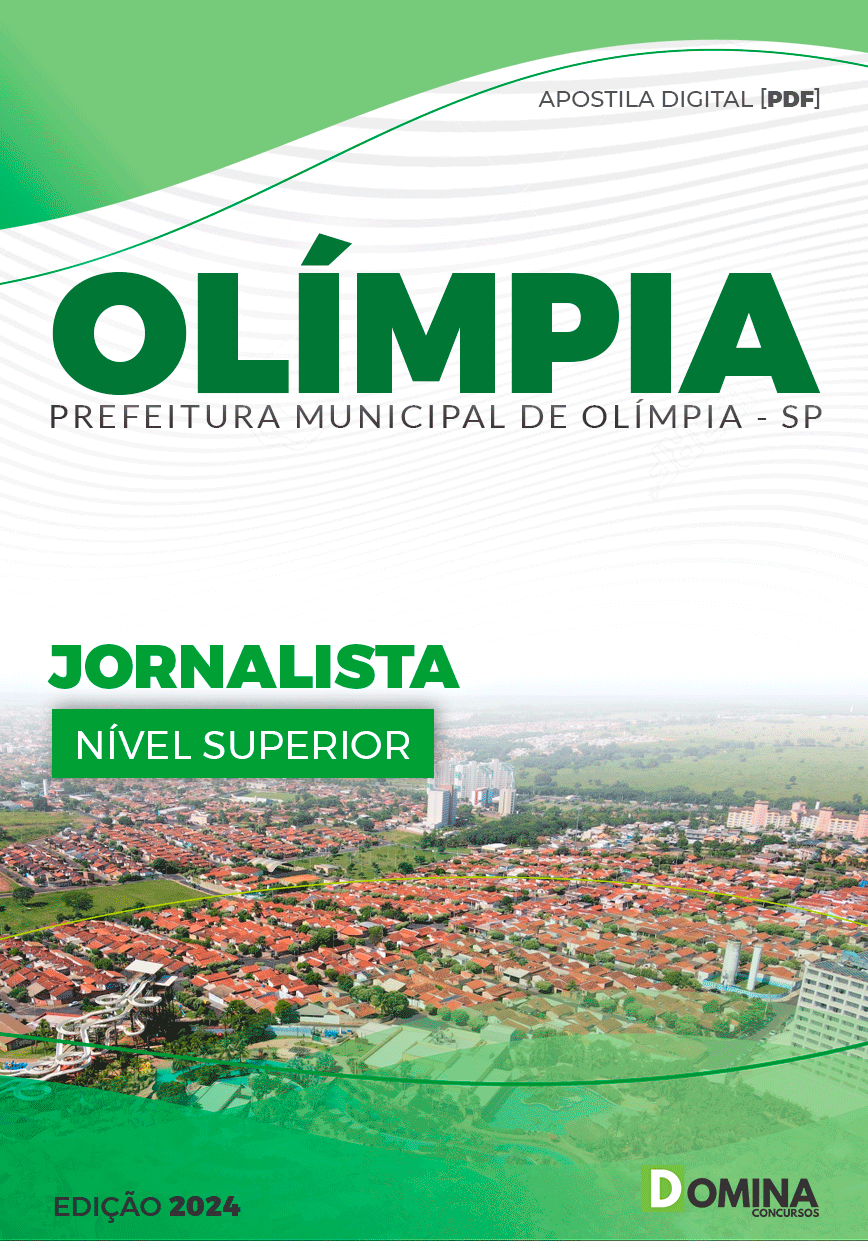Apostila Pref Olímpia SP 2024 Jornalista