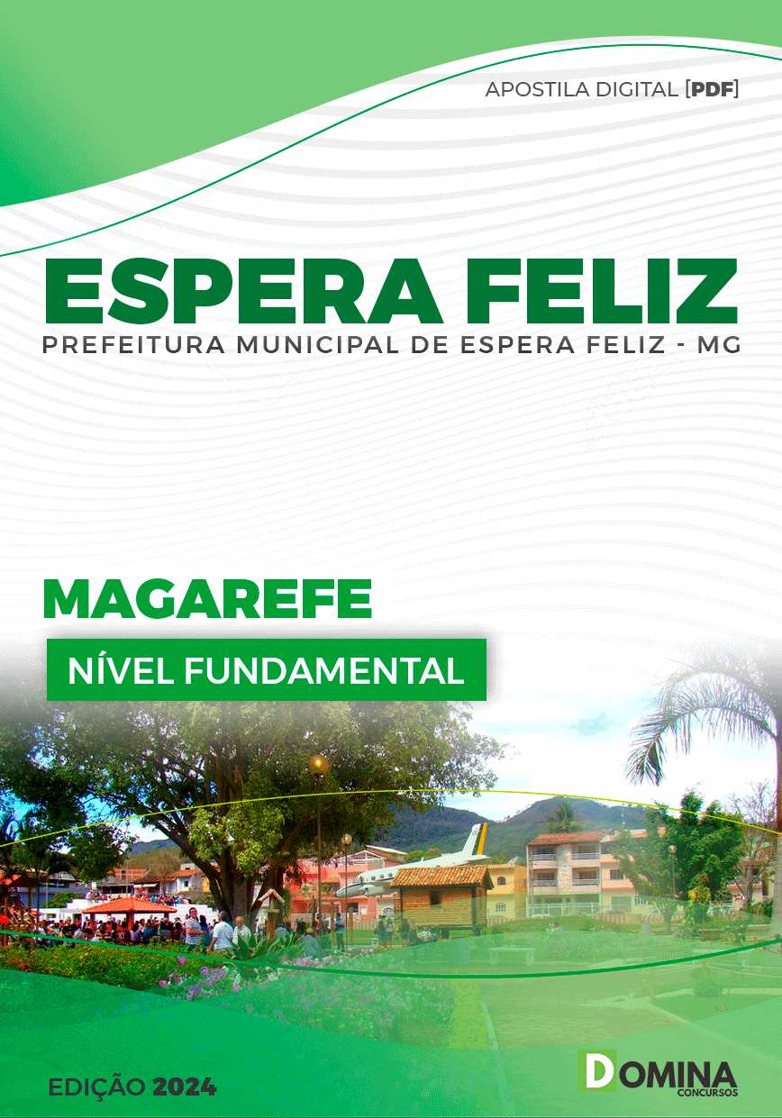 Apostila Pref Espera Feliz MG 2024 Magarefe