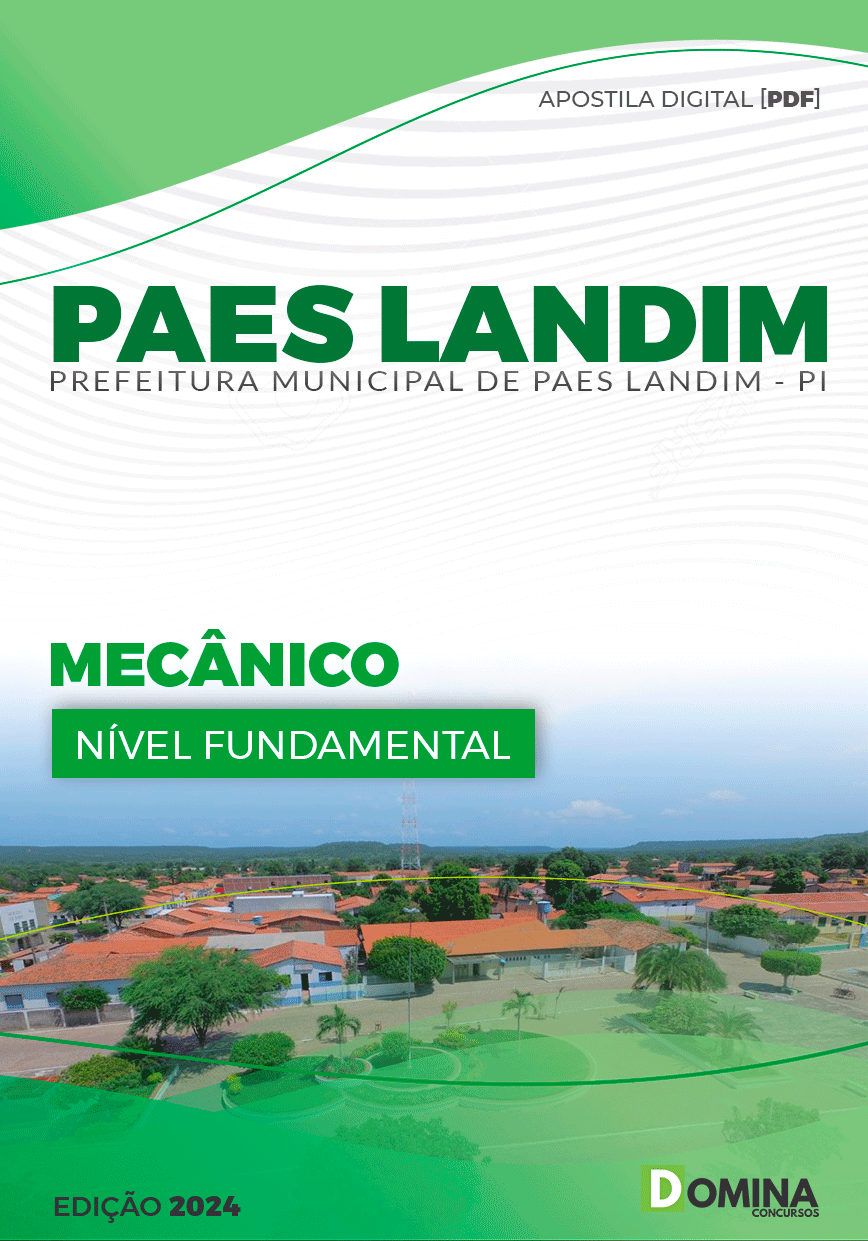 Apostila Pref Paes Landim PI 2024 Mecânico