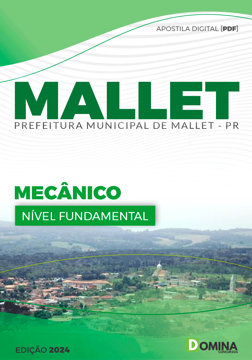 Apostila Pref Mallet PR 2024 Mecânico