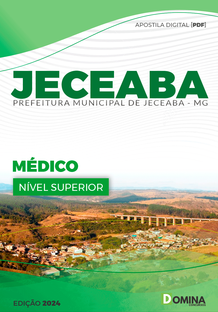 Apostila Pref Jeceaba MG 2024 Médico