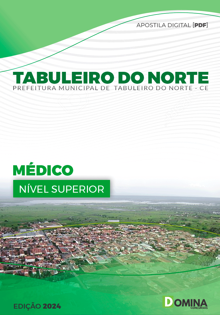 Apostila Pref Tabuleiro do Norte CE 2024 Médico