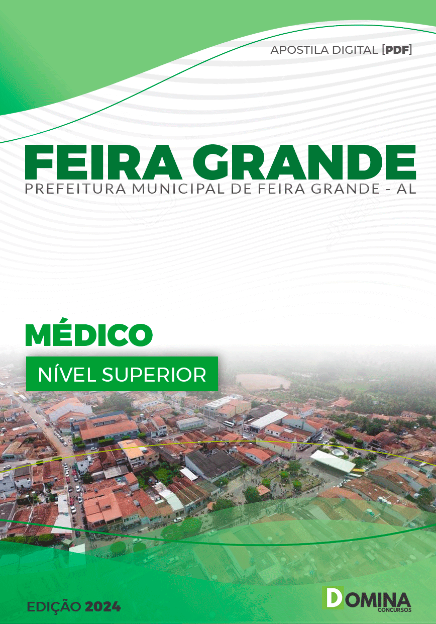 Apostila Pref Feira Grande AL 2024 Médico