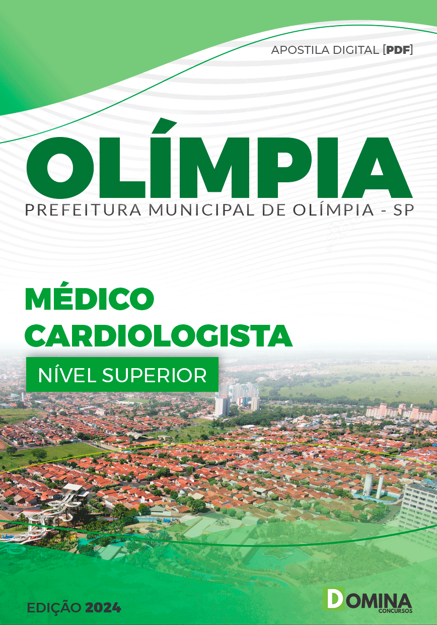 Apostila Pref Olímpia SP 2024 Médico Cardiologista