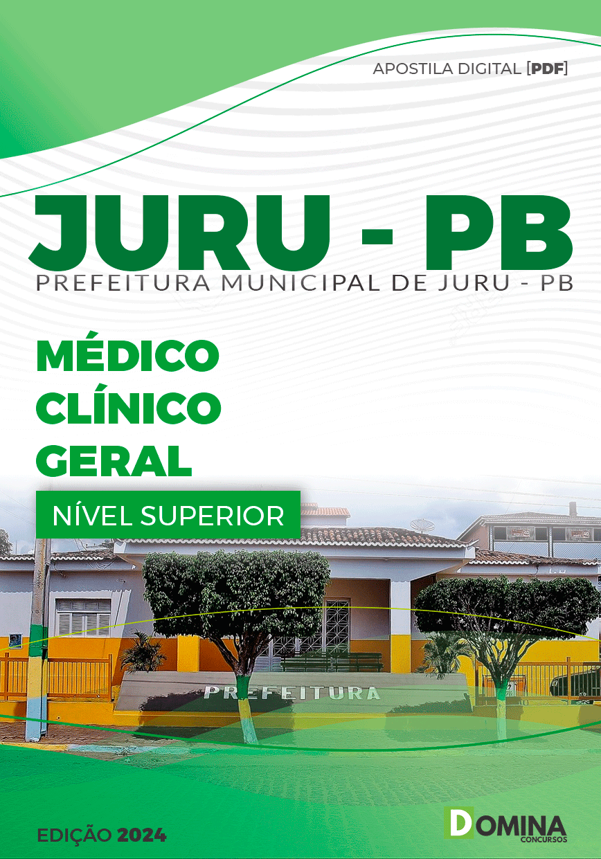 Apostila Concurso Pref Juru PB 2024 Médico Clínico Geral