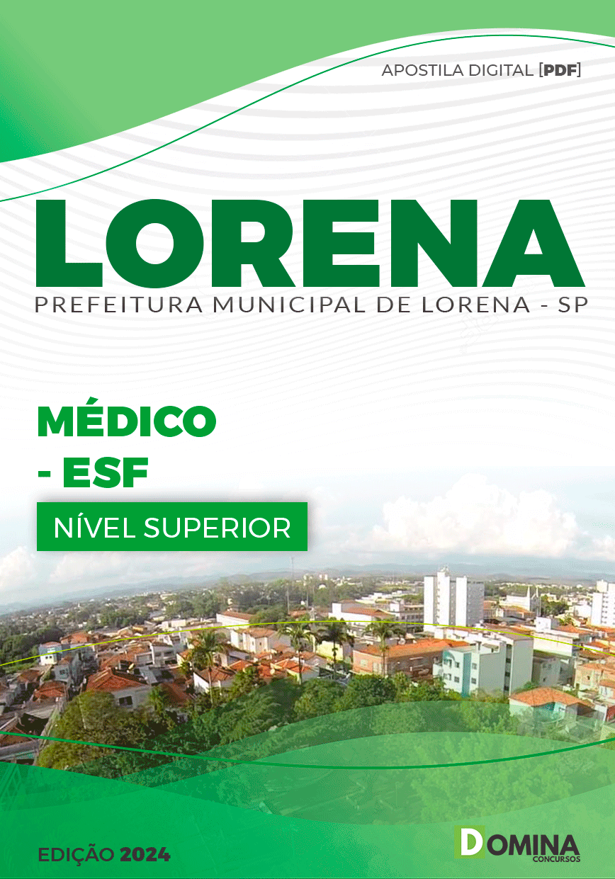 Apostila Pref Lorena SP 2024 Médico ESF
